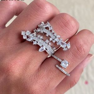 Beautiful Adjustable Crystal Ring
